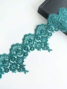 New Multicolor Selectable Car Bone Embroidered Crystal Piece Lace Edging Fabric, Glass Yarn Material, DIY Clothing, Textile Home Decor Supplies - Length:91.44cm/Width:14cm - Multicolor - View 10