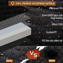 1 件旅行配件，防尘、防爪黑色宠物汽车座椅套，带通风功能，适用于婴儿、儿童、狗、猫和小动物，适用于前排座椅和副驾驶座椅，汽车座椅保护套，通用型，可洗座椅套 - 坐 - 查看 9