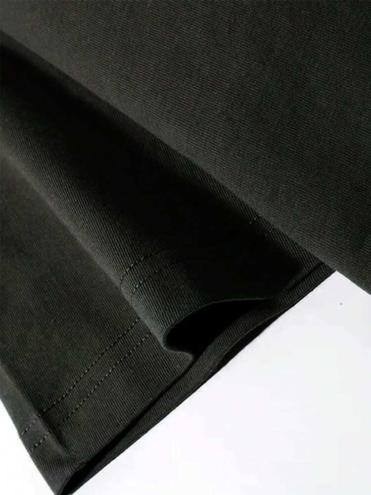 2025 Nuevo Producto 200g Camiseta de Verano para Mujeres con Estampado de Letras Inglesas de Algodón Puro de Manga Corta, Diseño Temático de Halloween, Patrón de Gato Demonio Morado de Dibujos Animados, Estilo Casual de Vacaciones Camiseta de Cuello Redondo, Diseño de Moda Moderno Top Versátil para Mujeres - Negro - Añade 5