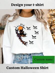 Customized T-Shirts/Shirts/Sweatshirts/Long Sleeve Crew Neck/Sportswear, Customized Halloween T-Shirts/Long Sleeve, Customized Bootleg T-Shirts, 90s Retro Pullover Sweatshirts, Retro Customized Bootleg Rap T-Shirts, Customized Wedding Anniversary Autumn/Winter Pullover Sweatshirts, Customized Halloween Themed T-Shirts/Shirts, Celebrity Same Style Long Sleeve Customized, Customized Halloween Long Sleeve Pullover Sweatshirts, DIY Design, 90s Retro Pattern T-Shirts