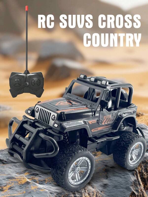 Kids Wireless Remote Control Mini Off-Road Vehicle Toy, Indoor/Outdoor Interactive Racing Competition Electric RC Car