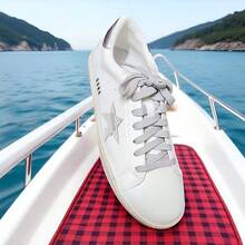 GONR Mocasines casuales estilo retro GONR, talla grande (corre 1/2 talla grande), plantilla transpirable con aumento de altura de 2 cm, suela delgada cómoda, zapatos planos ligeros para hombres y mujeres