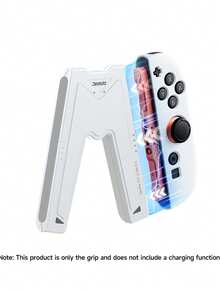 1 个 V 型手柄支架，兼容 Switch 2 控制器手柄，可拆卸 JoyCon 磁力支架，适用于左右手柄，NS2 新机器 Switch 2 游戏配件，兼容 Switch NS 扩展电池版，可与保护套一起使用，适用于 JoyCon 左右手柄的握把，Switch OLED 支架控制器支架，适合旅行，送给游戏玩家的最佳礼物 - 彩色 - 查看 11