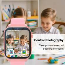 Kids Smart Watch With Camera, Photo Album, 18 Built-In Games, Calculator, Calendar, LED Light - The Perfect Holiday Gift For Children! - Multicolor - View 6