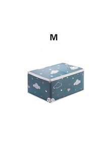 1pc Waterproof And Moisture-Proof Comfortable Storage Bag, Large Capacity Transparent Window, Suitable For Mobile, Packaging, Dormitory, And Sheet Storage Decorations Decor Festival Decor Room Decor Home Decor Decor Bedroom Decor Bedroom,Organizer,Organizer,Home Storage Closet Organization And Storage Clothes Organizer