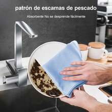 Toallas de Cocina 20 Piezas, Trapos con Bordes de Cierre, Antiadherentes, 30x30 cm, Adecuados para Limpiar la vajilla, La Cocina, El Cristal sin Marcas de Agua - 1 - Ver 5