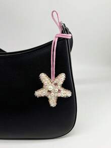 Starfish, Sea, Turtle, Lobster, Shell Bag Charm, Summer Ocean Style Fashion Cute Versatile Fully Rhinestone Bag Pendant - Multicolor - View 10