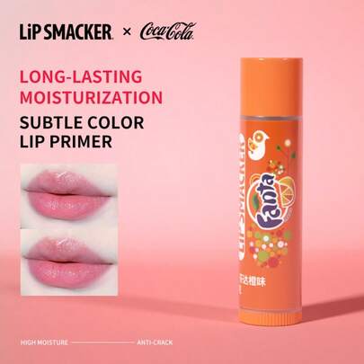 LIP SMACKER CoCa Cola Collaboration Lip Balm, Fruit Soda Flavor, Moisturizing And Nourishing, Color-Enhancing Lip Tint, Great Gift For Friends And Family, LIPSMACKER