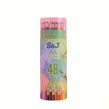 12/18/24/36/48 Colors Oil-Based Colored Pencil Set, Student Drawing Painting Coloring Pencils