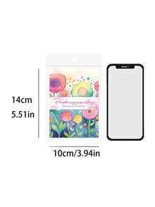 have a good day 30pcs/Pack Watercolor Flower Theme Scrapbooking Paper, DIY Decoration Non-Adhesive Material Paper, Holiday Gift, Handmade Collage Material, Personalized Scrapbook Planning Creative School Stationery