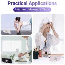 Cute Butterfly Pattern Phone Ring Holder - 360° Rotation, Metal Finger Grip Stand And Swivel Ring, Sturdy Grip