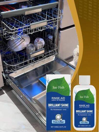 Limpiador para lavavajillas - Elimina manchas y sarro, brilla y protege, sin residuos, apto para múltiples modelos de máquinas