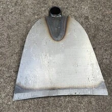 Pelle en acier au manganèse de grande taille pour le désherbage, le jardinage et la plantation de légumes, outil pour pelleter la neige sans manche en bois - idéal pour la maison, la construction extérieure et l'agriculture