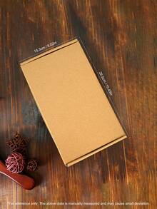 1 Pc Large Air Cushion Bamboo Comb With Box,Bamboo Paddle Hair Brush With Handle, Natural Bamboo Comb ,Paddle Detangling Hairbrush, Suit For Women Men ,Portable Detangler Haircomb For Massaging Scalp,Thin/Curly/Dry Hair ,Halloween Presents, Christmas Gifts(Coffee)