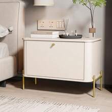 Mesa de Cabeceira Quarto Tucupí Com 1 Porta e Pés de Metal