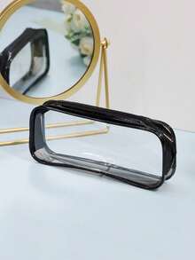 1pc Waterproof Makeup Bag,Makeup Bag Makeup Pouch Skincare Bag Toiletry Bag Packing Cubes,Travel Essentials Cruise Essentials Dorm Essentials,Wedding Bridesmaid Gifts, Livingroom Bedroom Decor,Bathroom Organizer,Jewelry Organizer