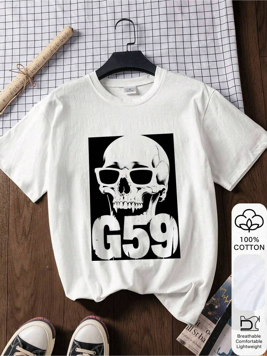 G59 GreyFiveNine Tee T-Shirts - All Colors And Sizes - White - View 1