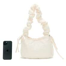 Adidas Women's Casual Handbag, RUF SHLDR BAG, Adjustable Shoulder Strap Crossbody Bag, Sports Bag KF2667 - Wonderful White - View 2