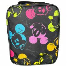 Disney Neon Print All Over Lunch Bag Ages 3+ - Multicolor - View 3