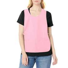 半件套男女通用围裙，带两个口袋，家居清洁无袖围裙，厨房，浴室，家居，家居用品 - 彩色 - 查看 6