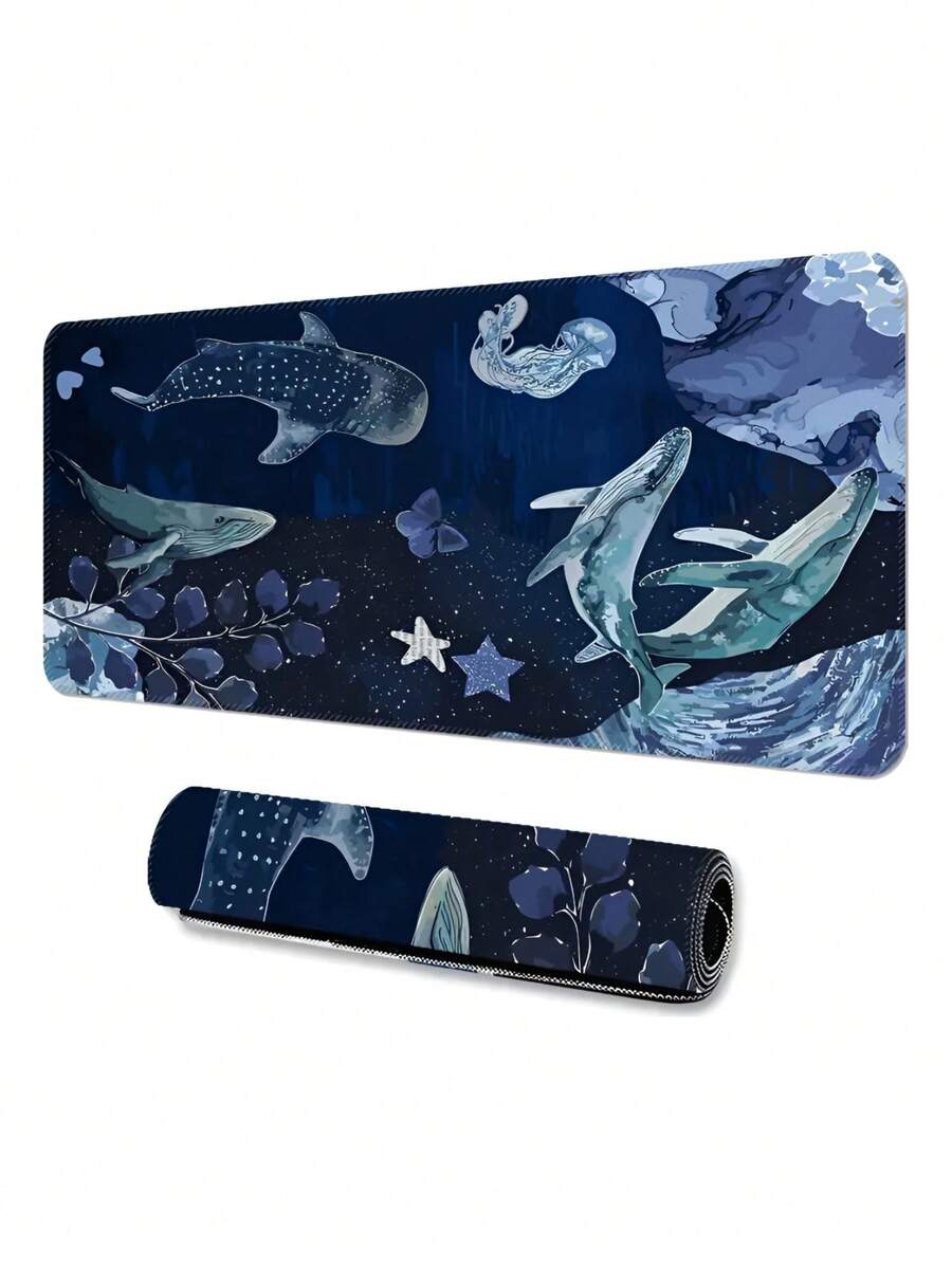 Luken Gamer Mouse Pad 65x32cm Non-Slip Abstract 2 - 黑色 - 查看 1