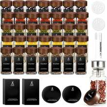 35 Square Bottles Of Acacia Wood