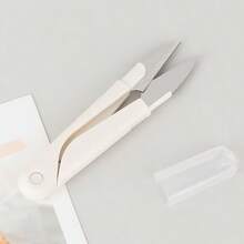 1pcs Office Supplies Stainless Steel Small Scissors Office Paper Cutter Art Scissors Student Diy Handmade Paper Cutting Knife