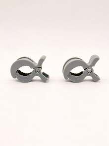 1 pezzo/2 pezzi Fermacoperte universali per passeggino - Morsetti in ABS antiscivolo a forma di alligatore per passeggino, carrozzina, seggiolino auto | Accessorio e porta giocattoli durevole per bambini