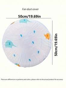 5 piezas Cubierta antipolvo para ventilador, Cubierta protectora redonda universal para ventilador de piso con cobertura completa, Adecuada para escuela, oficina, hogar, viaje, bolsas, cajas de almacenamiento, armarios, color aleatorio, decoración de cocina, artículos del hogar - Multicolor - Ver 7