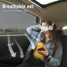 ANNA TOSANI 2 Pack Parasol de Coche, Parasol para Protección Coche, Doble Tejido paraáxima Protección Rayos UVA y Anti-Mosquitos - 1 - Ver 3