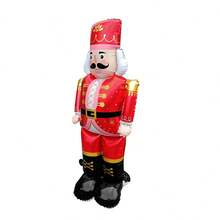 1pc 48inch Stand Pedestal Christmas Theme Santa Claus Christmas Tree Huatoubing Shape Foil Balloons New Year Christmas Decorations 2026 - Multicolor - View 9