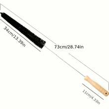 Washing Machine Cleaning Brush, Dryer Pipe Brush, Washing Machine Inner Drum Wall Cleaning Brush - Pink - View 6