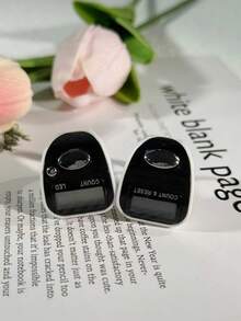 12 قطعة/علبة عداد خواتم إلكتروني، عداد خرز الصلاة العربية الشرقية، تصميم ملون خفيف الوزن، عداد عادي وعداد رؤية ليلية بالإضاءة الخافتة، شاشة عرض رقمية مريحة لعد الصلوات، تتبع التمارين، هدايا المناسبات وغيرها - متعدد الألوان - مشاهدة 36