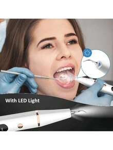 0.8W Dental Cleaning Device Bivolt USB Type C – Vibrates Only When In Contact With Teeth - BINGO - 彩色 - 查看 4