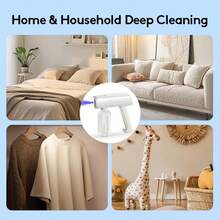 XO Chef Lab Continuous Sprayer Bottle With Ultra Fine Mist- Continuous Mister Spray Bottle For Hairstyling, Cleaning, Plants, Pets, Barbers, Salons, High Pressure Spray Bottle, Portable Refillable Mist Sprayer (Clear - 8.8Oz/268ml) - Trắng-5 chiếc - Xem 6