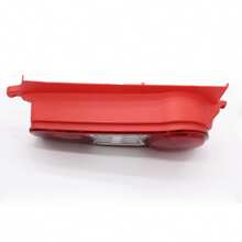 ABS Car Rear Taillight Assembly Without Bulb Car Exterior Rear Light Shell Replacemet Cover For Peugeot PARTNER 08-12 (Not Includes Bulbs) - Left - View 5