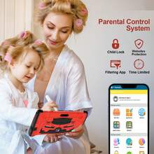 PRITOM Tablet para niños, Tablet de 7 pulgadas para niños con 3GB de RAM y 32GB de ROM, Android 15, Tablet para niños pequeños con WiFi 6, A333 de 5 núcleos, pantalla IPS, cámara dual, control parental, 3500mAh, tabletas educativas para niños con funda (sin adaptador)