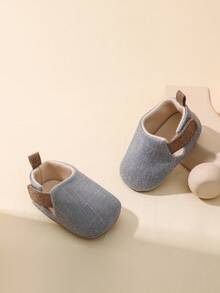 Linen Soft Bottom Baby Toddler Shoes, 0-1 Years Old