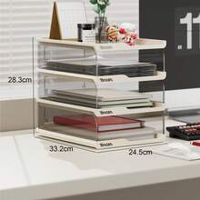 File Storage Boxes - White-four Layers - View 13