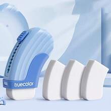 4 Peças Conjunto de Borrachas de Borracha Flexíveis, Borrachas Confortáveis para Estudantes para Limpeza e Desenho, Sem Resíduos, Cabeças de Borracha Substituíveis