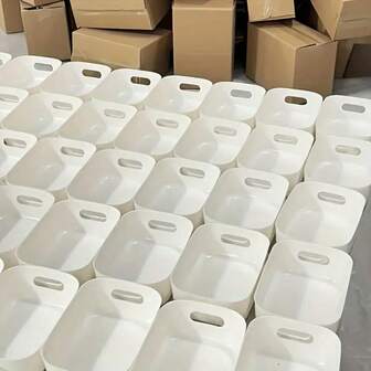 1/3/6pcs Storage Box, Multifunctional Plastic Storage Box - Desktop Storage Box, Miscellaneous Storage Box, Suitable For Storing Cosmetics, Snacks, Etc. - Durable Plastic Storage Rack, Suitable For Countertop Storage In Kitchens, Bathrooms, And Dormitory Bedrooms