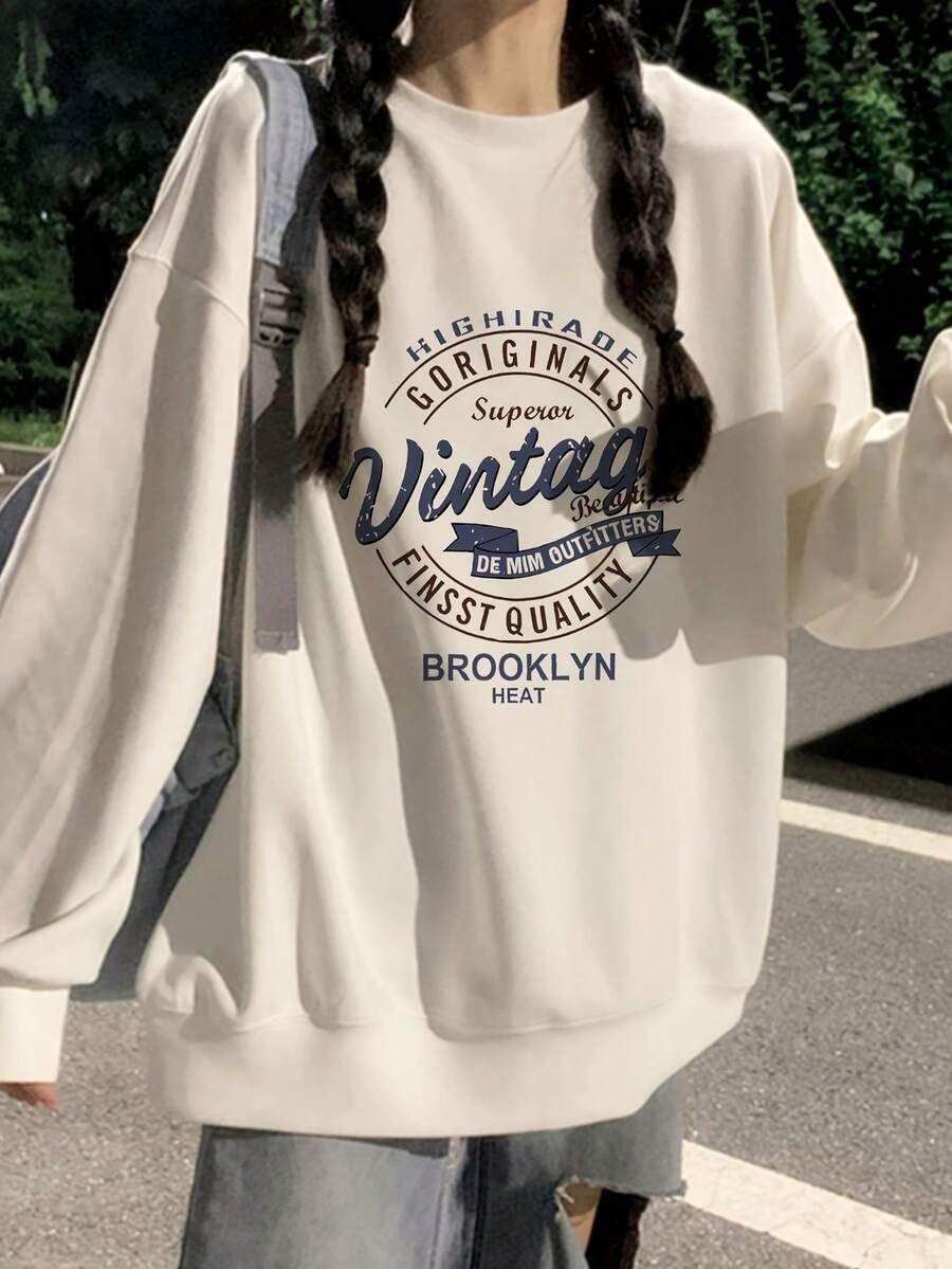 Women Sweatshirts - White - View 1