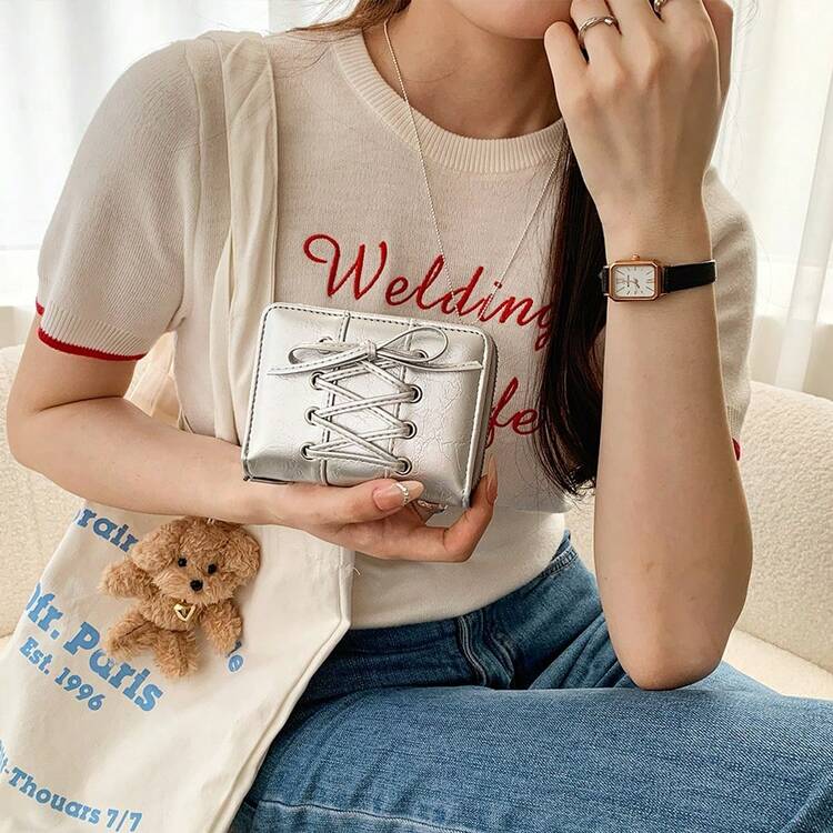 Ballerina Girl - Exquisite Retro Small Wallet Delicate Niche Design Ins Style For Women Wallet Mini Wallet Purse Wallet Cute Wallet Money Wallet Y2K - Multicolor - View 6