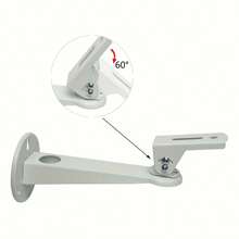 Adjustable Iron Projector Stand, Wall/Ceiling Mounted Bracket, Wireless Charging Projector Holder, No Battery Required - Projector Metal Support Rack - Multicolor - View 3