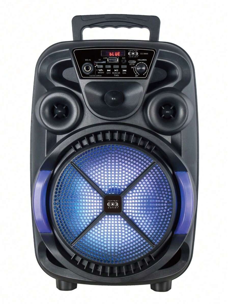 DTI Bocina Amplificada 8 Pulgadas Bluetooth Tws Usb Radio Fm Color Negro - Negro - Ver 1