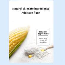 Modobebi Baby Corn Powder, Moisture-Wicking, Refreshing And Comfortable, Soothing Skin, All-Body Use. Natural Plant-Based Formula, Fine Powder Texture, Gentle Ingredients, No Additives.