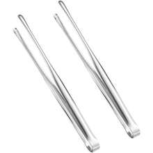 Korean BBQ Tongs Kitchen, Stainless Steel Meat Grill Tong For Cooking Portable Kitchenware Grill Tongs For Home Outdoor Steak Salad Food - mặc định - Xem 1