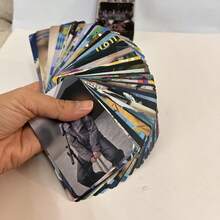 55pcs SKZ EATe Mini Album Official Collector's Set | LOMO Photo Cards + Comeback Album Cards | Fan Gift, Suitable For Album Wall, Birthday Party Decoration - For Fan Album Display, High-Quality Printing, Gift For Everyone, Fan Merchandise, Collection Display, Fashionable Stickers, Premium Printing Decorative Cards, Sticker Set, Fans, Music Lovers - Multicolor - View 11