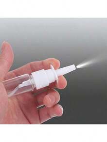 100x 10ml Empty NASAL Pump Spray Bottle Plastic Fine Mist Sprayers Refillable - Clear - View 6