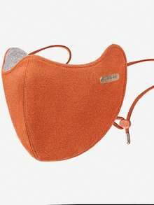 New Fashionable Warm Mask With Washable Velvet, Skin Friendly, Breathable 3D Facial Contouring, Small Face, Windproof Riding Mask For Winter